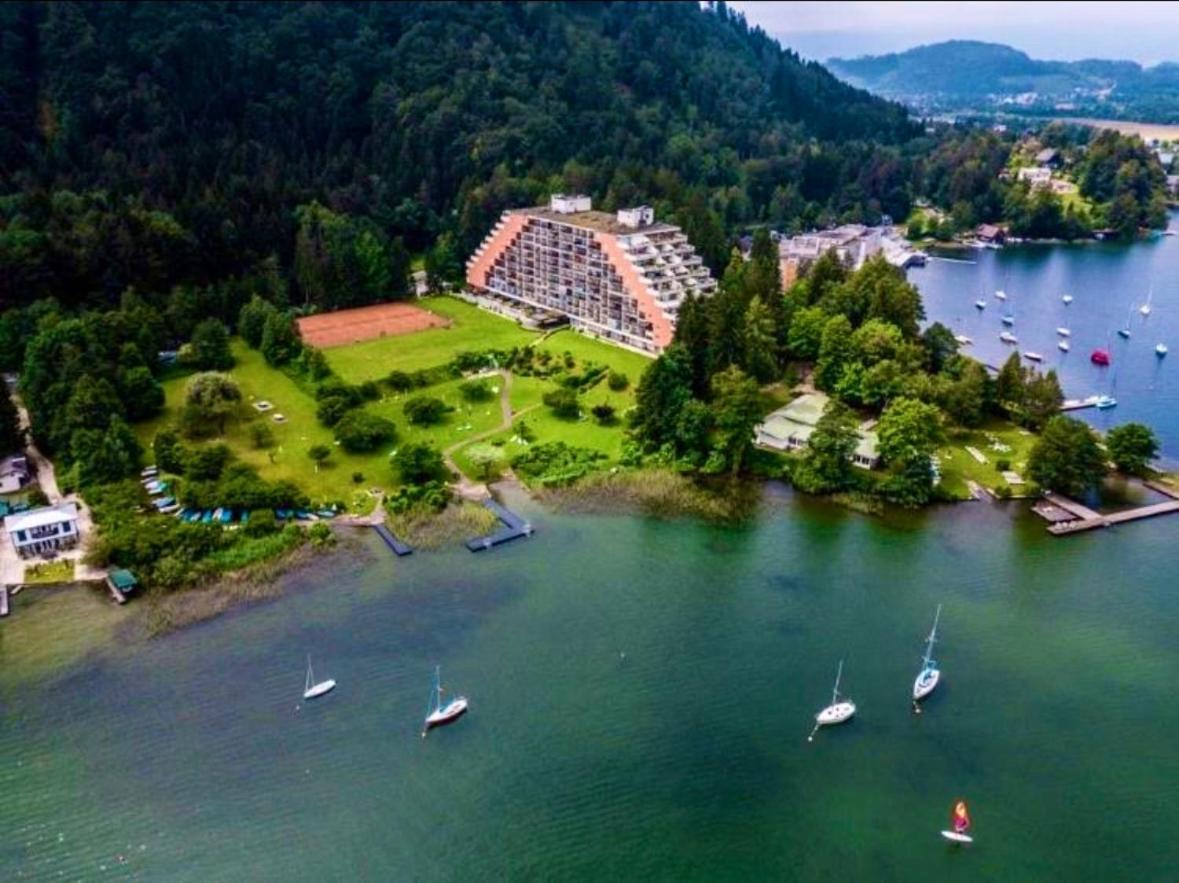 Apartment Am Ossiachersee Mit Eigenem Seezugang 兰斯科伦 外观 照片